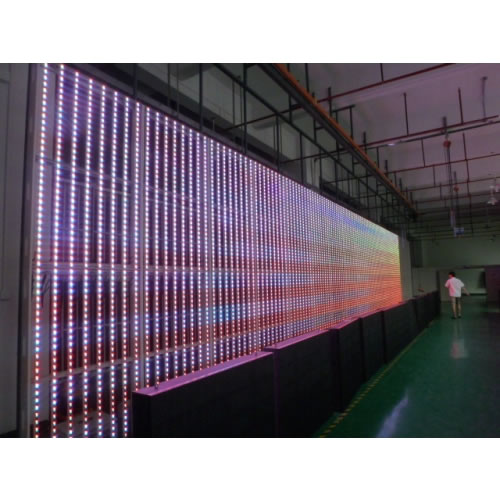 LED Strip Curtain Display