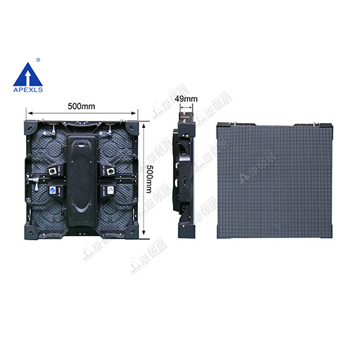 Die-casting Aluminum Cabinet LED Display 